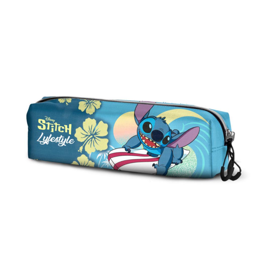 Estuche Portatodo Cuadrado Fan Disney Stitch Lifestyle 21x8x5.5 cm