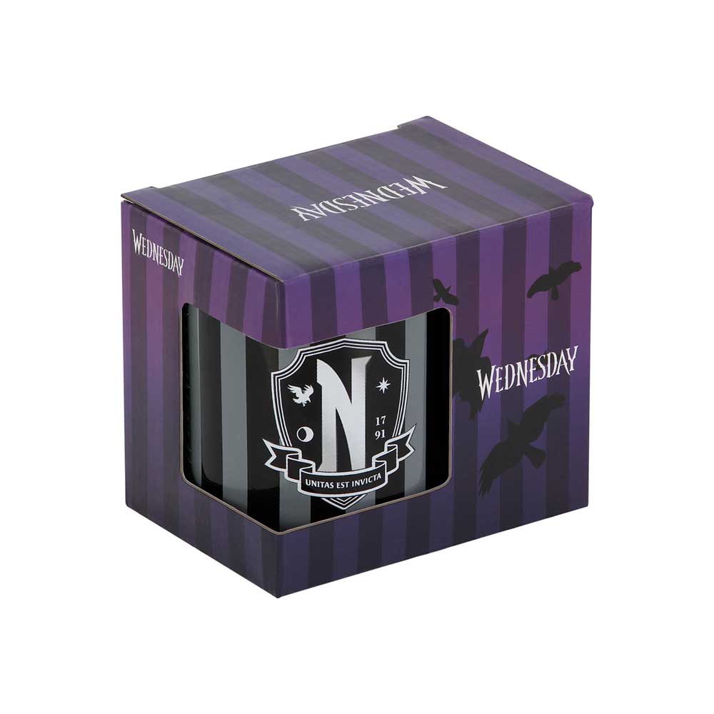 Karactermania Taza Mug Cerámica Wednesday Miércoles Original