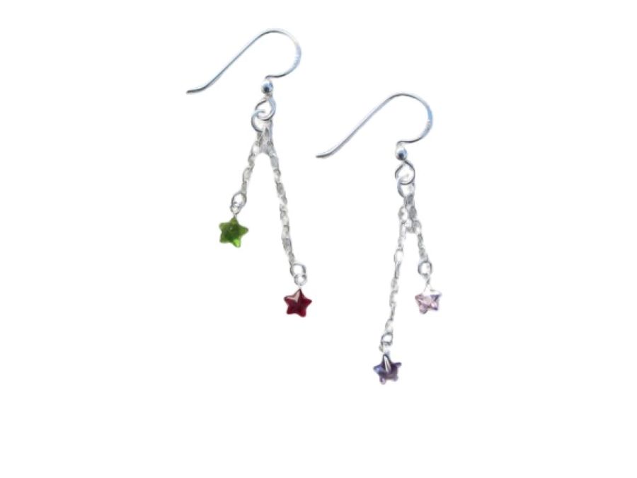 Pendientes Lluvia de estrellas 1