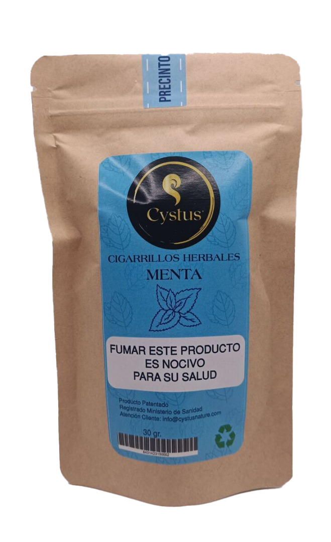 Cystus Cigarrillos de Hierbas sin tabaco, sin nicotina sabor a menta