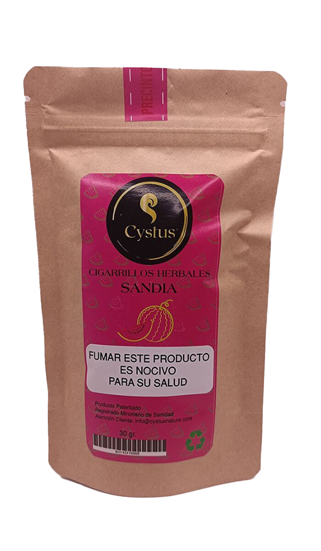 Cystus Cigarrillos de Hierbas sin tabaco, sin nicotina sabor a sandía