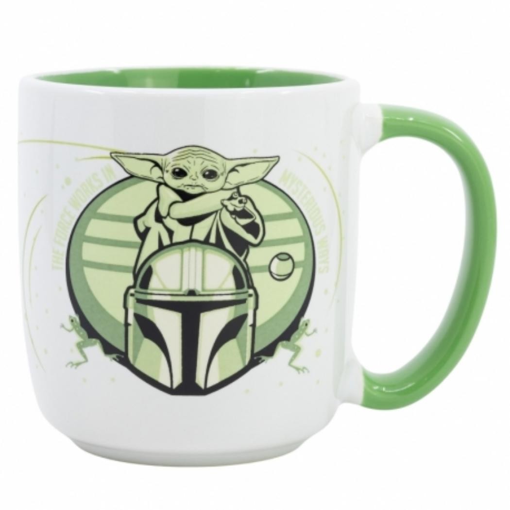 Stor Taza Mug Cerámica Star Wars mandaloriano Baby Yoda Grogu 380ml