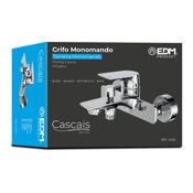 miniatura Grifo Monomando Empotrado de Bañera - Serie Cascais