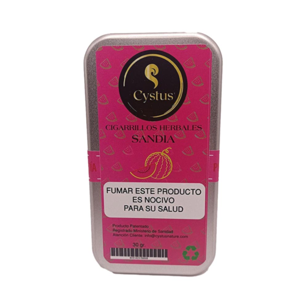 Cystus Cigarrillos Edición Especial de Hierbas sin tabaco, sin nicotina sabor a sandía