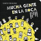 miniatura Mucha gente en la roca