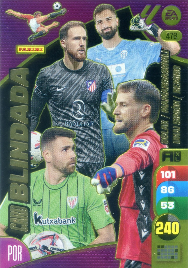 Card Blindada - #476 - Panini Adrenalyn XL La Liga 2023-2024