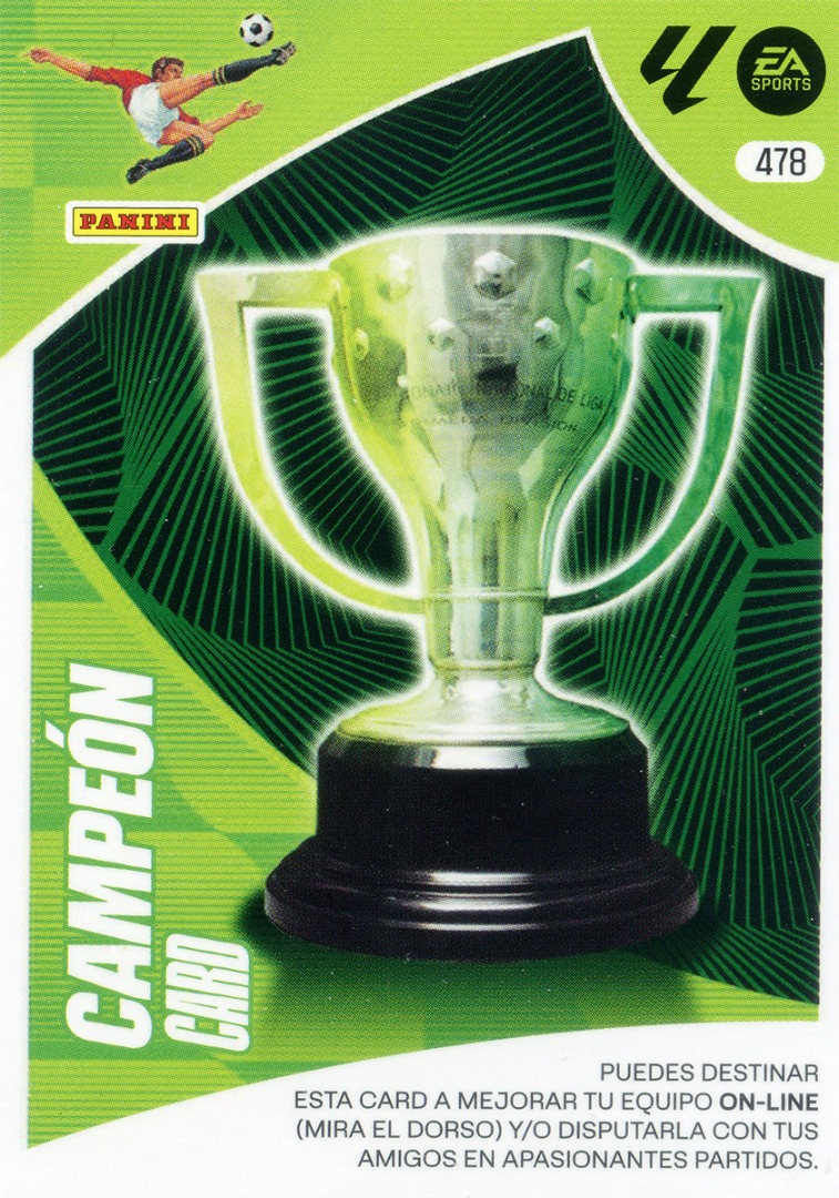 Campeón Card - #478 - Panini Adrenalyn XL La Liga 2023-2024