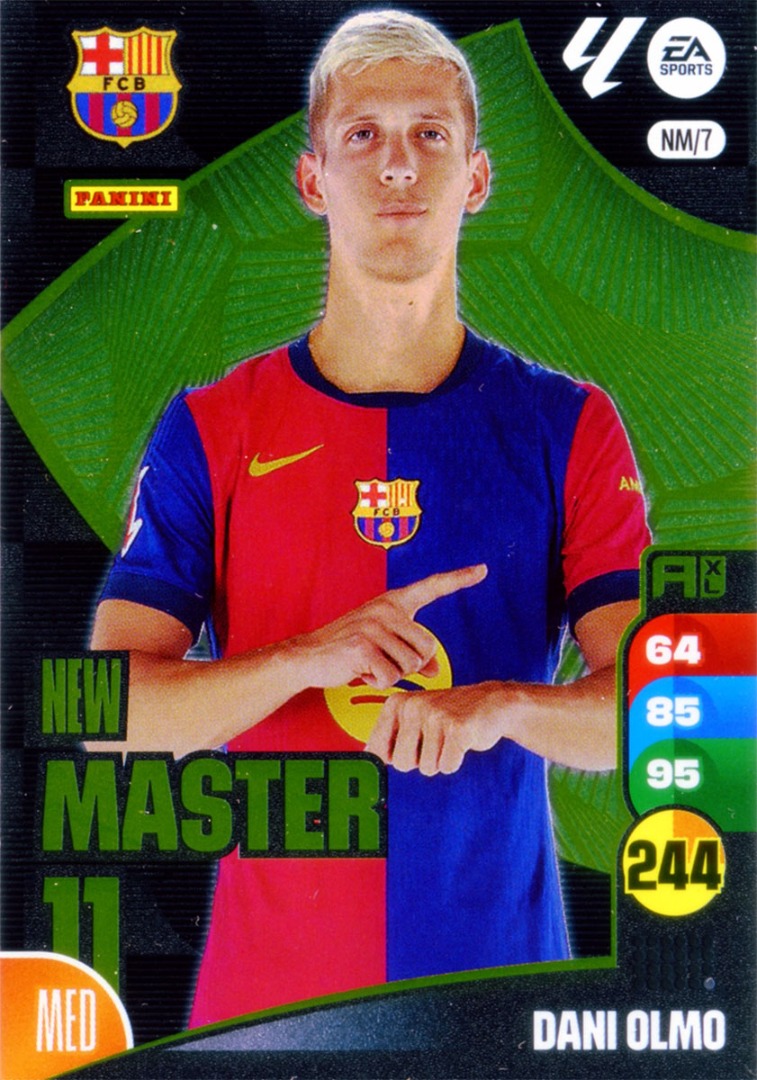 Dani Olmo - New Master 11 - Edición Limitada - #NM7 - Panini Adrenalyn XL La Liga 2023-2024