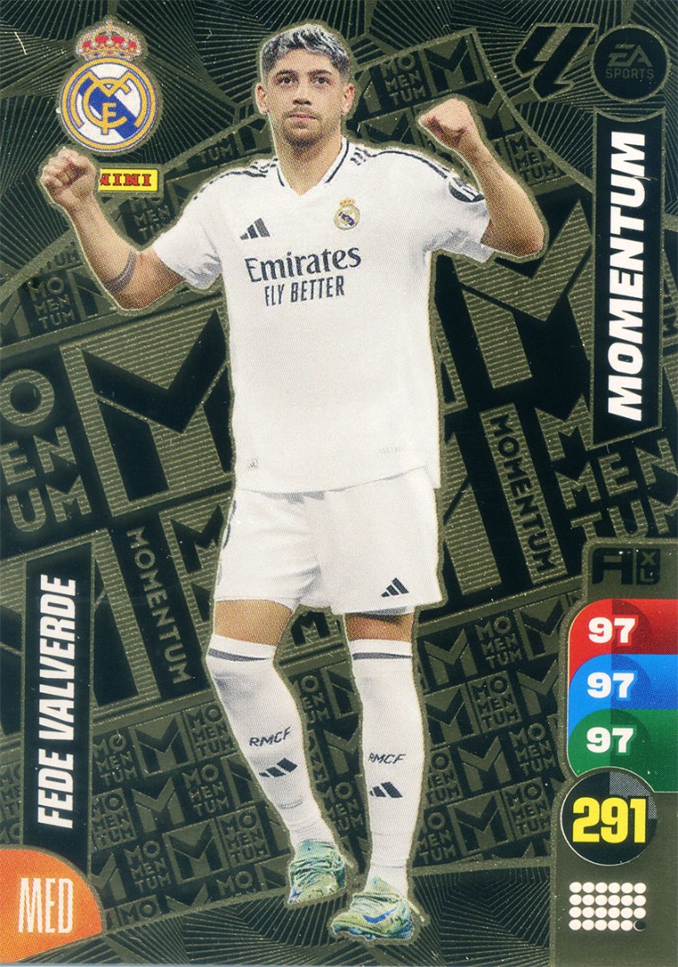 Valverde - Momentum Edición Limitada Panini Adrenalyn XL La Liga 2023-2024