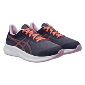miniatura Imagen ZAPATILLAS ASICS PATRIOT 13 GS GRIS INDIGO FOT PAPAYA 1014A267-501 RUNNING NIÑO NIÑA