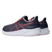 miniatura Imagen ZAPATILLAS ASICS PATRIOT 13 GS GRIS INDIGO FOT PAPAYA 1014A267-501 RUNNING NIÑO NIÑA
