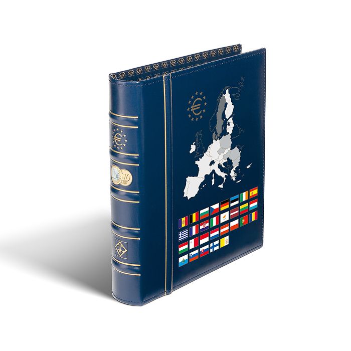 Álbum Leuchtturm para Series Euro tamaño Óptima Sin hojas