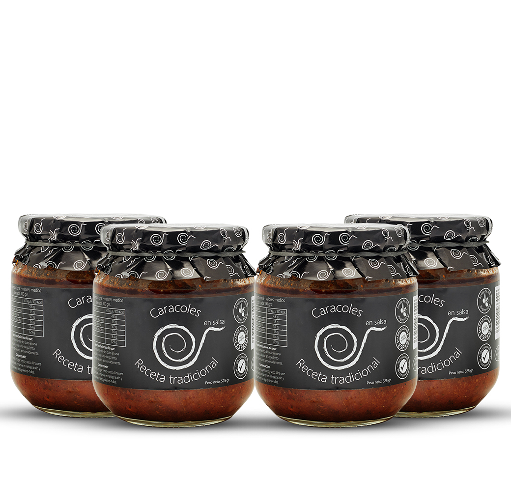 Caracoles en salsa - 4 unidades 1