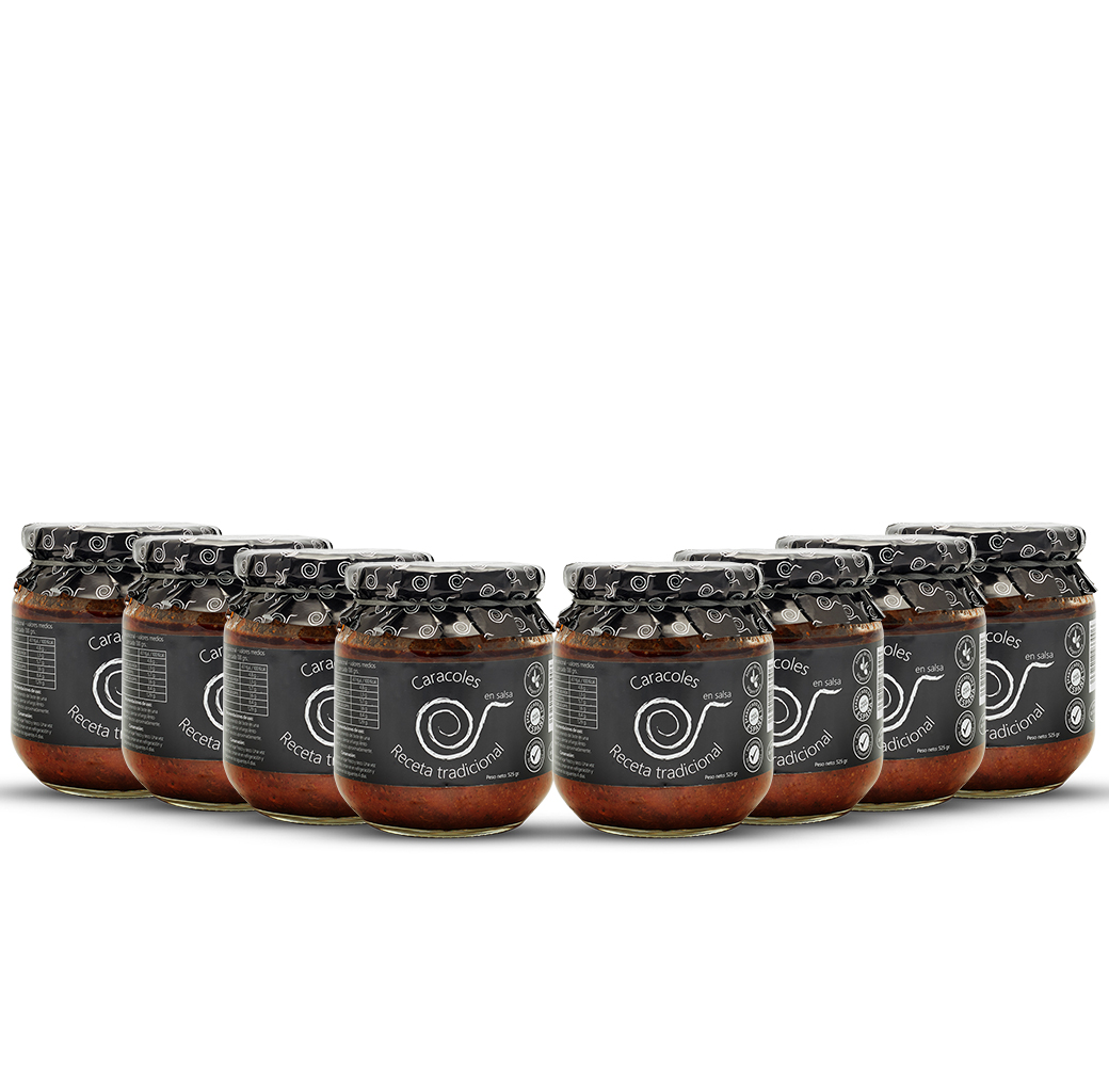 Caracoles en salsa - 8 unidades 1