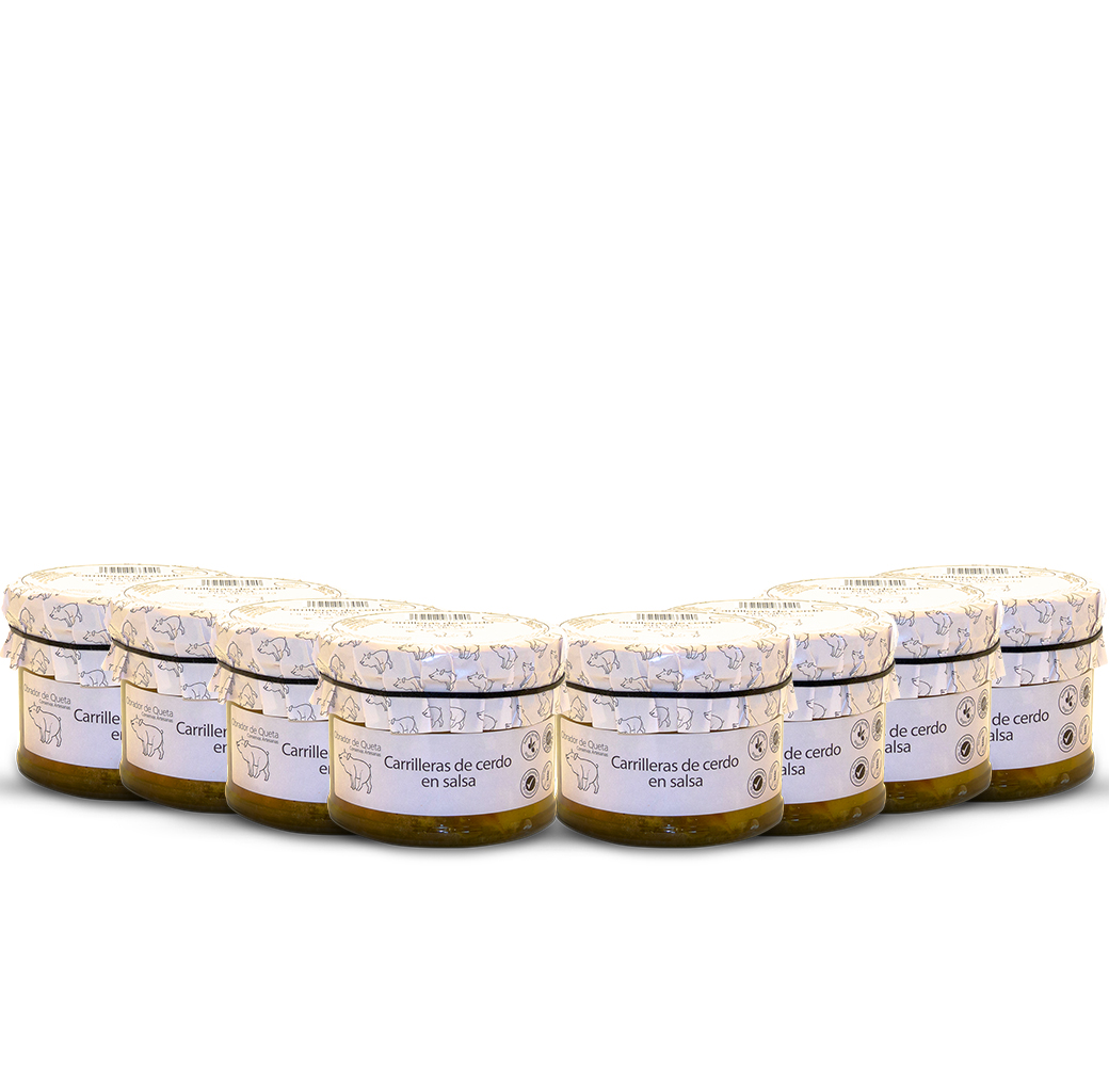 Carrilleras de cerdo al vino blanco - 8 unidades 1