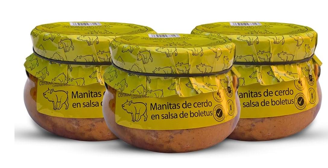 Manitas de cerdo en salsa de boletus - 3 unidades 1