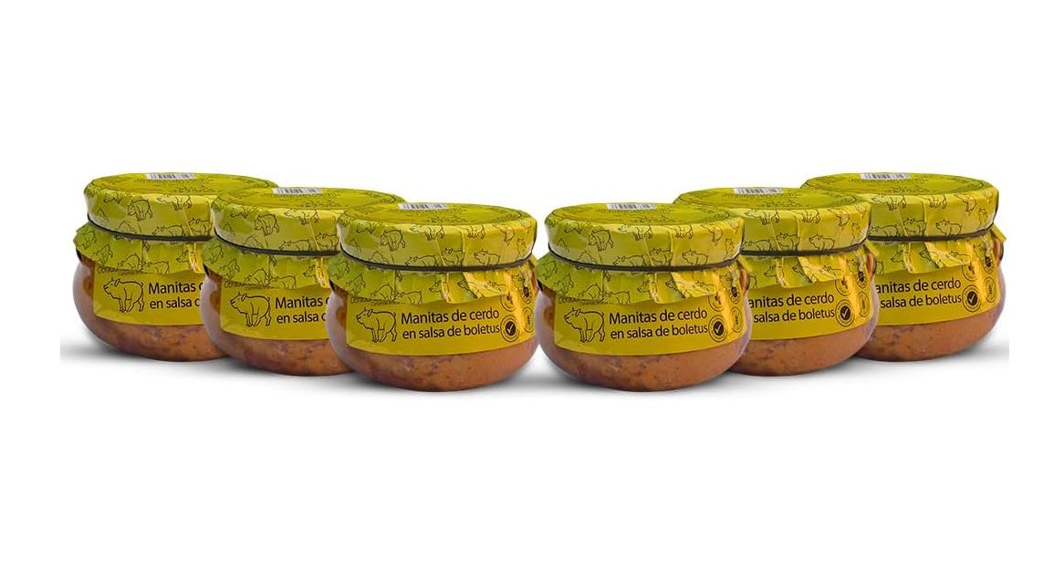 Manitas de cerdo en salsa de boletus - 6 unidades 1
