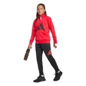 miniatura Imagen CHANDAL ADIDAS J BL TR TS 205 NEGRO ROJO JC9713 NIÑO NIÑA
