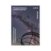 miniatura detalle sello Paisatges. Andorra Comapedrosa. La Massana Starlight