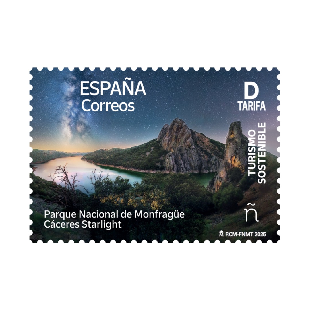 Sello Turismo. Turismo Sostenible. Parque Nacional de Monfragüe. Cáceres starlight