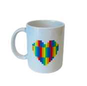 miniatura Taza Barcelona Gay Men's Chorus Corazón LGTBIQ+ 1