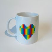 miniatura Taza Barcelona Gay Men's Chorus Corazón LGTBIQ+ 2