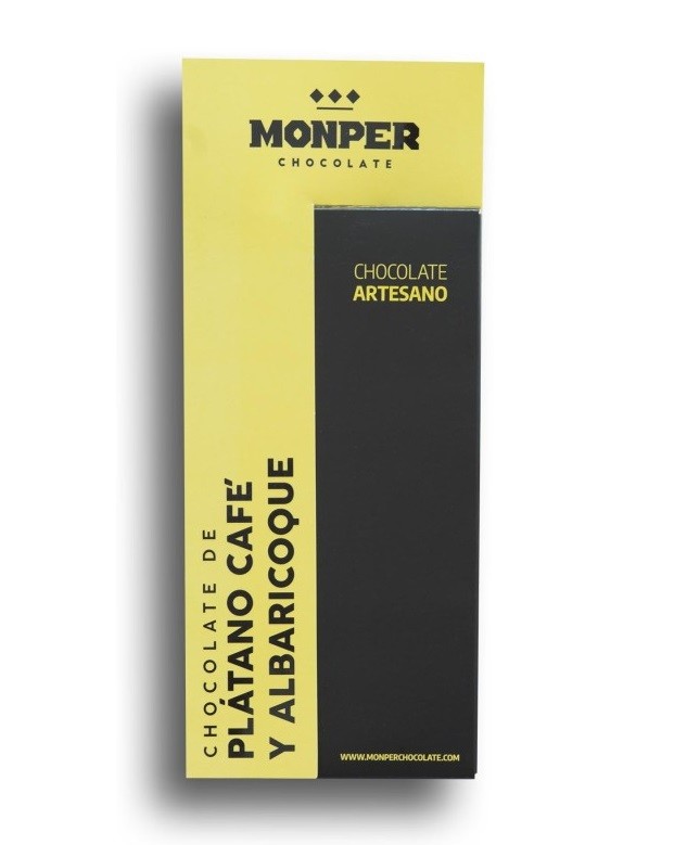Monper Chocolate de Plátano Albaricoque y Café