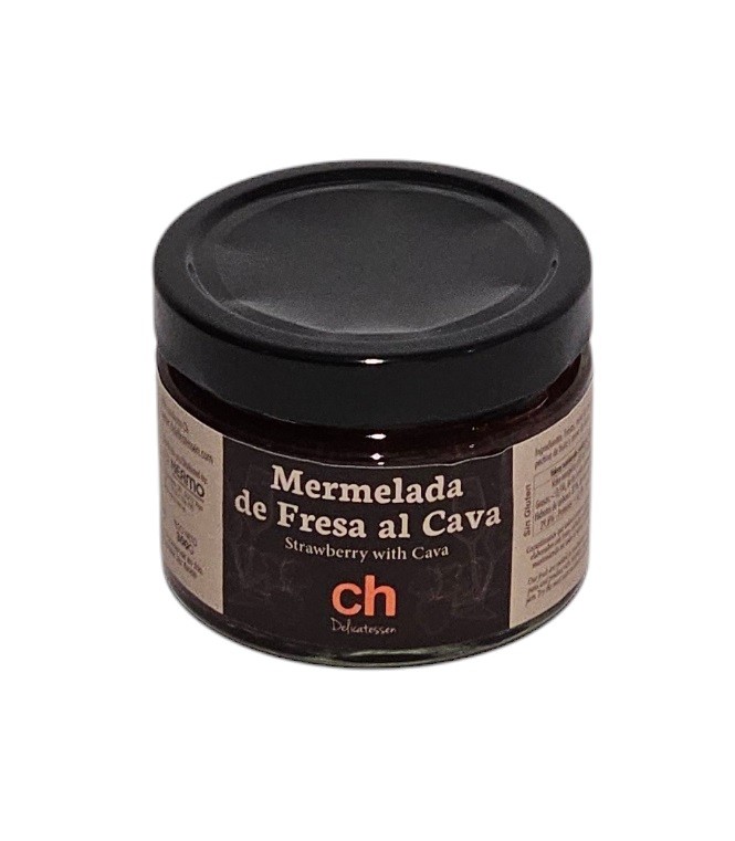 Mermelada de fresas al cava ch