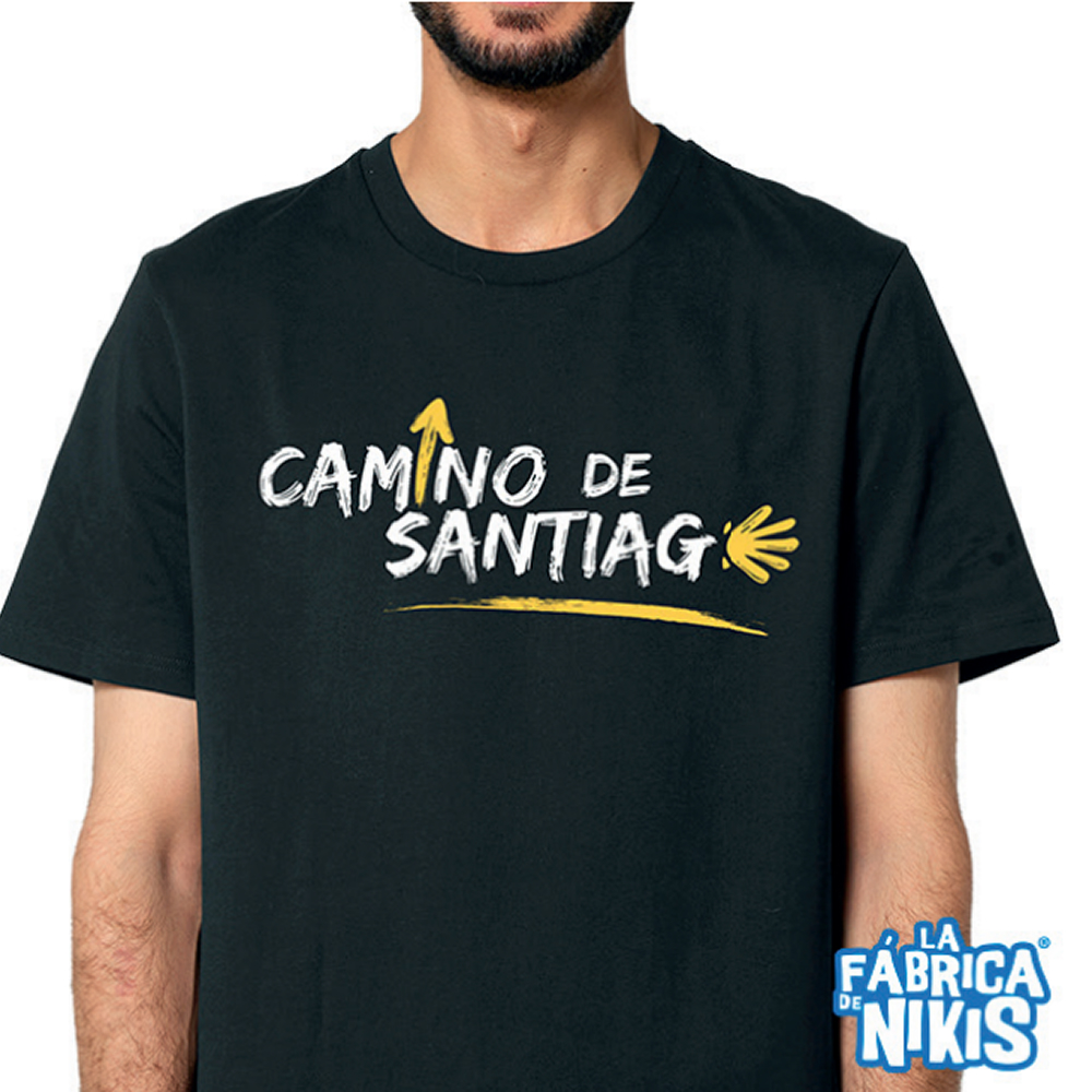 Camiseta Unisex Lettering Camino de Santiago