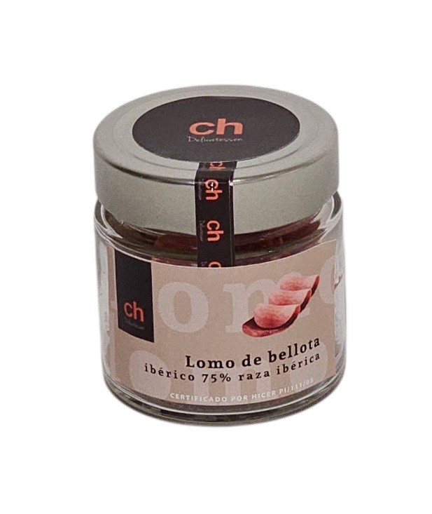 Lomo de bellota 75% ibérico CH 100g