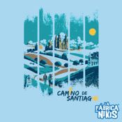 miniatura Detalle Mochila Paisaje Camino de Santiago