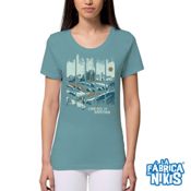 miniatura Camiseta Mujer Paisaje Camino de Santiago
