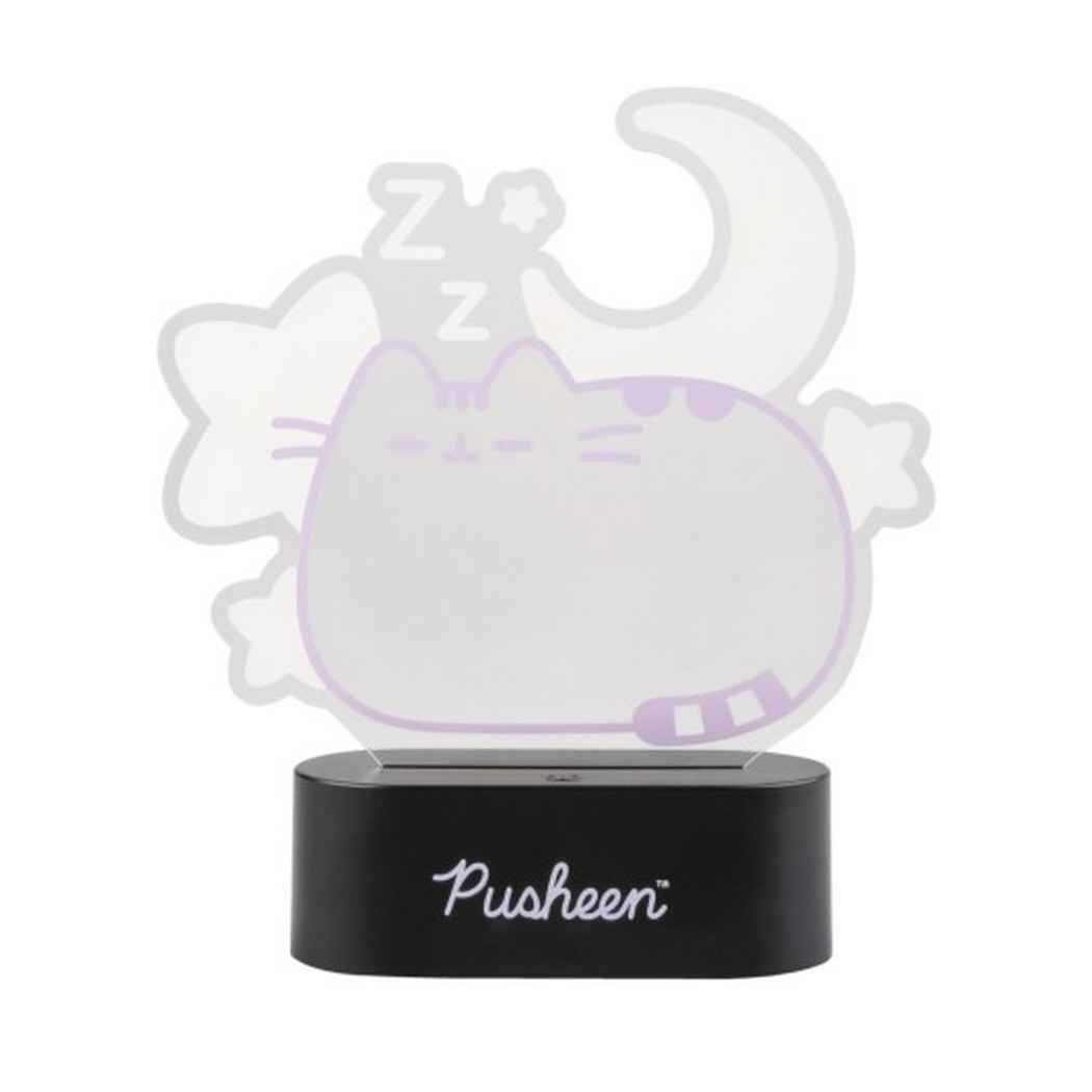Lámpara Sobremesa Led Gato Pusheen Dormido Dreams