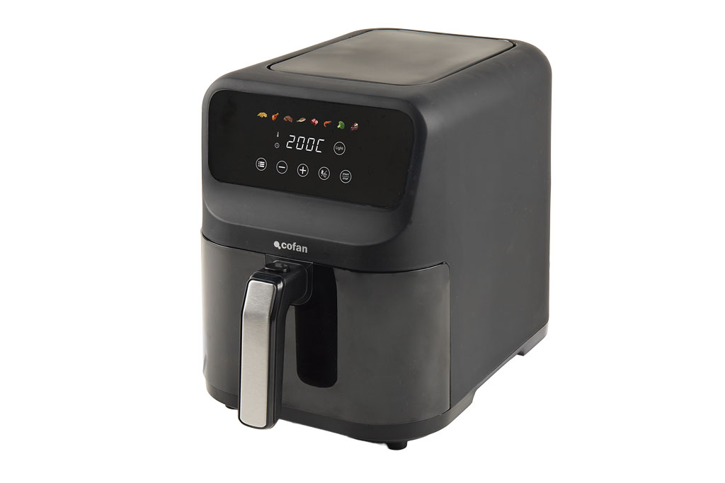 Freidora de Aire Digital con Pantalla Táctil en Color + Ventana con Luz + Rejilla Tostado 1