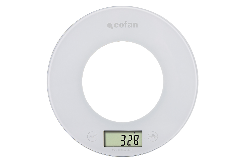 Báscula de Cocina Digital con Cuenco Transparente Máx 10 kg Gris 1