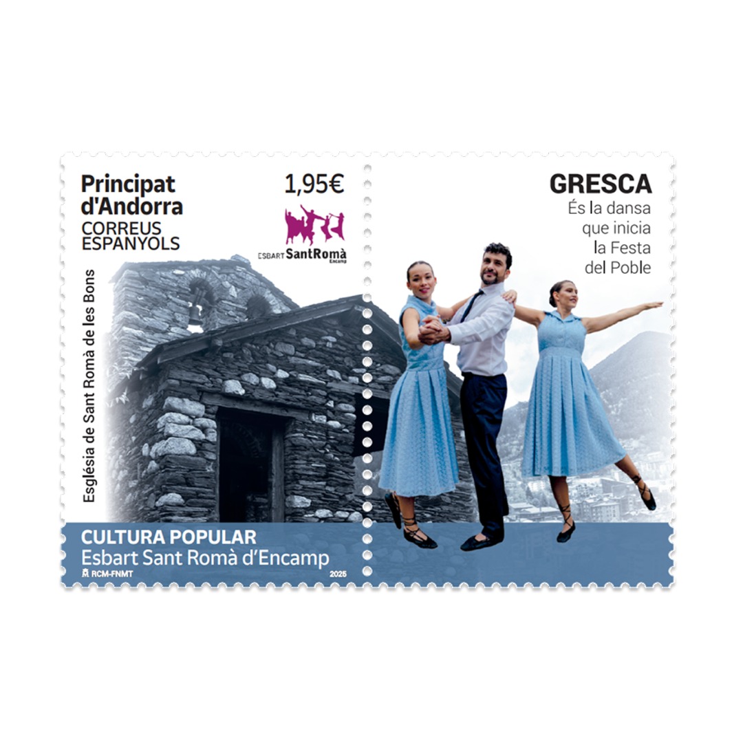 Sello  Esbart San Romà d´Encamp | Andorra