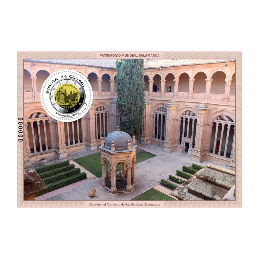 Hoja bloque Convento de San Esteban de Salamanca