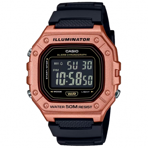 CASIO Casio Youth W-218hm-5bvdf Reloj De Pulsera Digital Para Hombre Color Negro