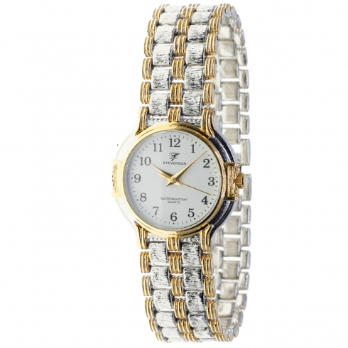 Christian Gar Stevenson St-07211-20 Reloj De Pulsera Analógico Unisex Color Blanco