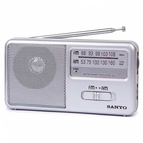 Radio De Sobremesa Am/fm Sanyo Ks102p