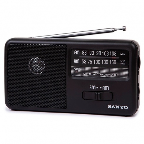 Radio De Sobremesa Am/fm Sanyo Ks102n
