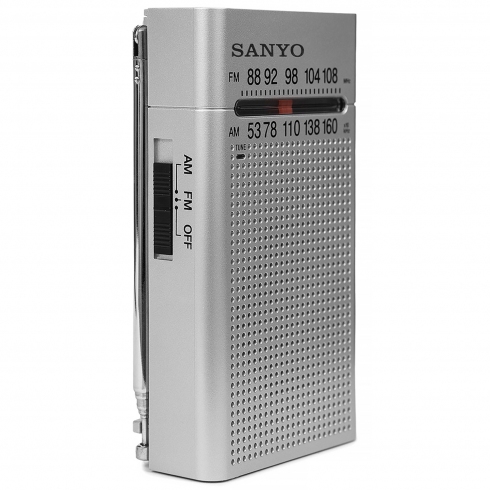 Radio Vertical Tamaño Bolsillo Sanyo Ks123p