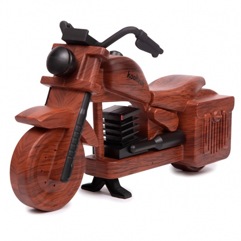 Kooltech Altavoz Bluetooth Con Radio Scan Fm Vintage Kooltech Moto Harley