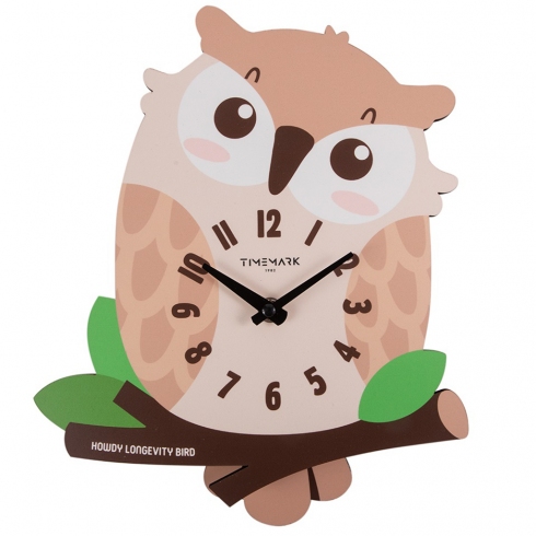 Reloj Pared Péndulo Timemark Cl Owl/2001001 Búho