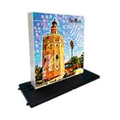 miniatura puzle vertical de construcción Torre del Oro 32 piezas