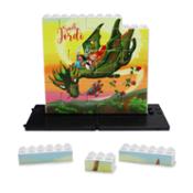 miniatura puzle vertical de construcción Sant Jordi 32 piezas desmontado