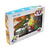 miniatura puzle vertical de construcción Sant Jordi Lluita 48 piezas