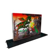 miniatura puzle vertical de construcción Sant Jordi Lluita 48 piezas