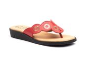 miniatura Sandalias de piel tipo flip-flop - Tallas 36 a la 41