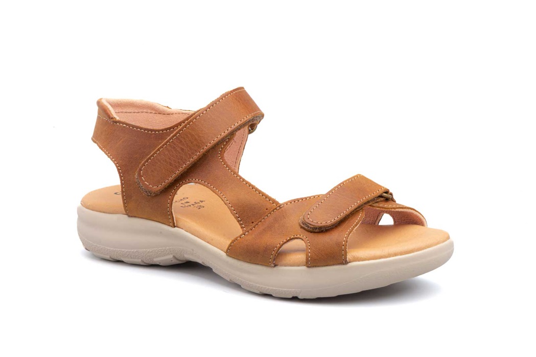 Sandalias Mujer Piel Velcro - Tallas 35 a la 41